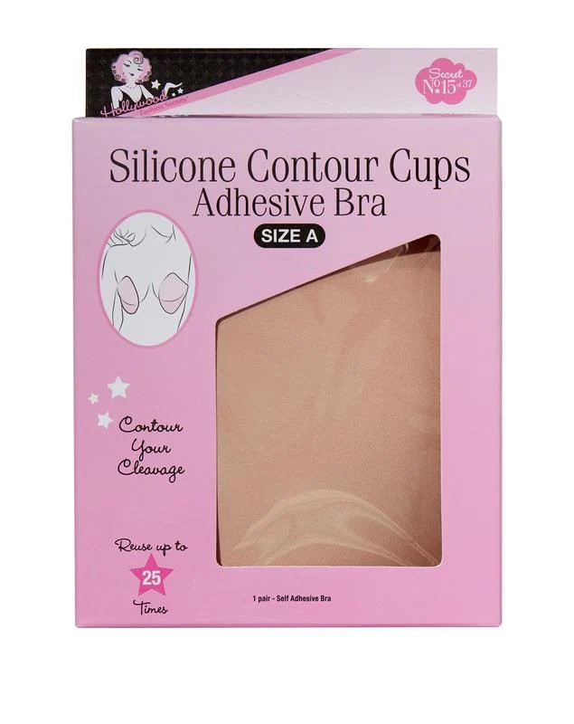 HOLLYWOOD FASHION SECRETS SILICONE CONTOUR CUPS SIZE: A