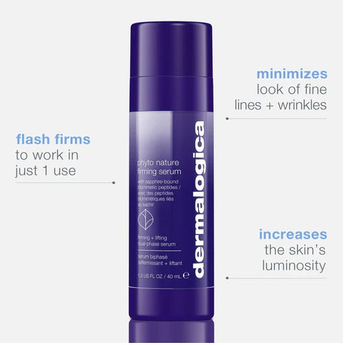 DERMALOGICA PHYTO NATURE FIRMING SERUM - flash-firms, lifts, revitalizes