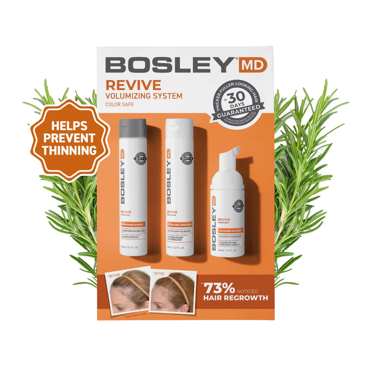 BOSLEY MD BOSREVIVE COLOR SAFE 30 DAY KIT
