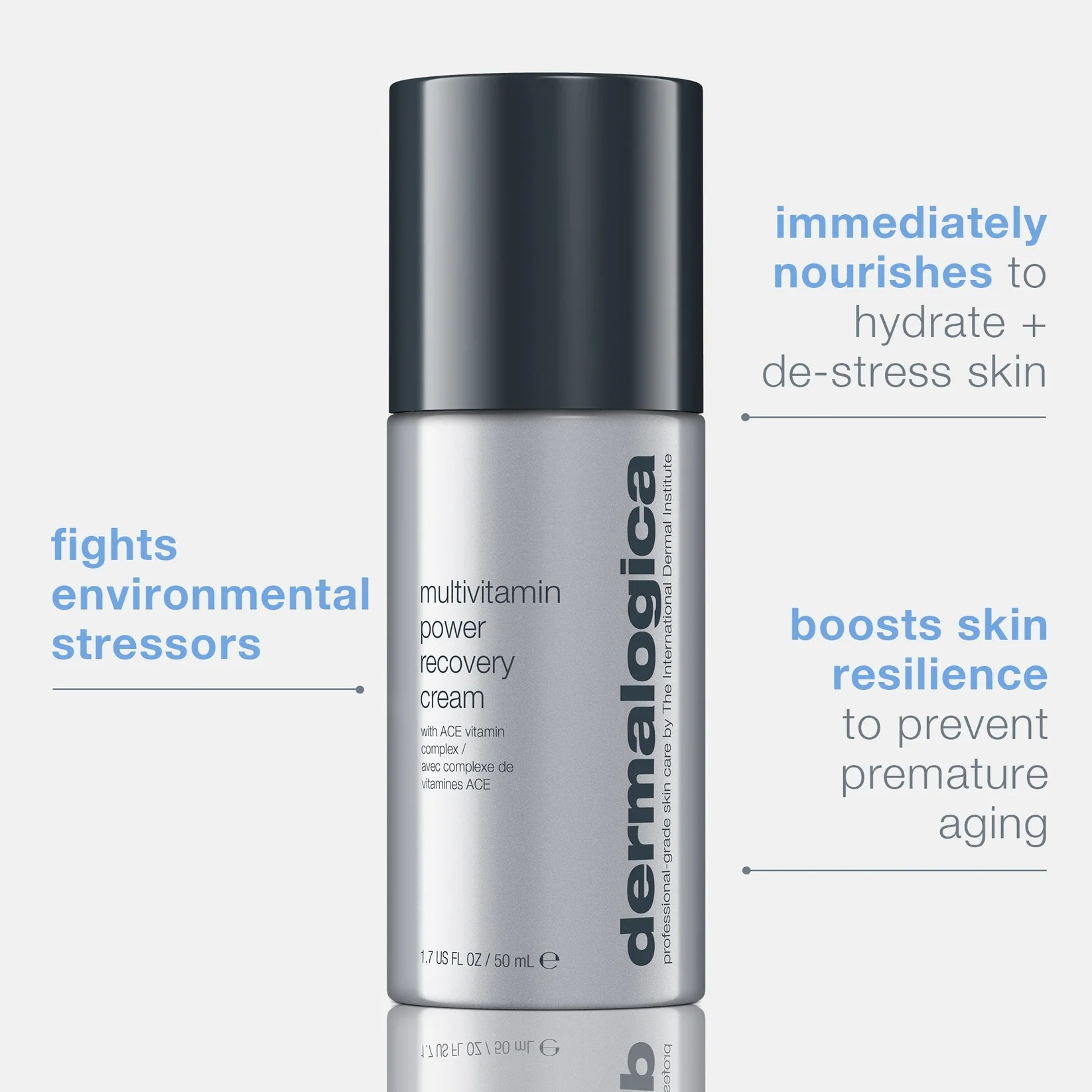 DERMALOGICA MULTIVITAMIN POWER RECOVERY CREAM - treats + helps prevent stressed skin