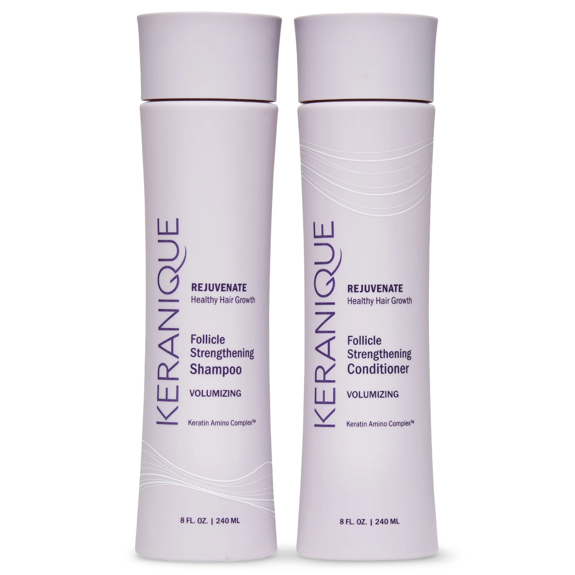 KERANIQUE VOLUMIZING FOLLICLE STRENGTHENING SHAMPOO & CONDITIONER SET