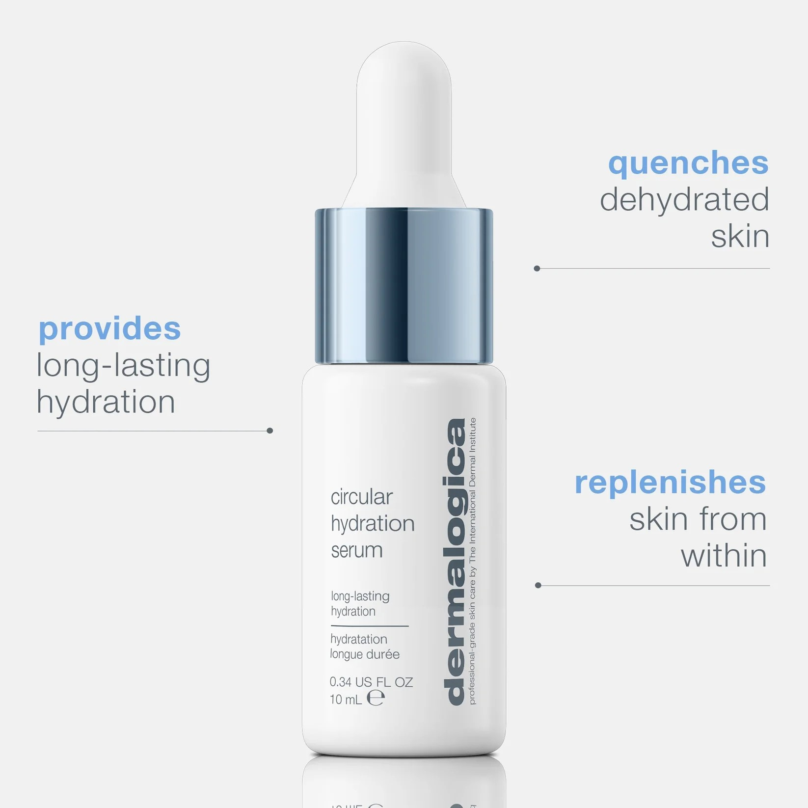 DERMALOGICA CIRCULAR HYDRATION SERUM WITH HYALURONIC ACID - deeply hydrates and replenishes