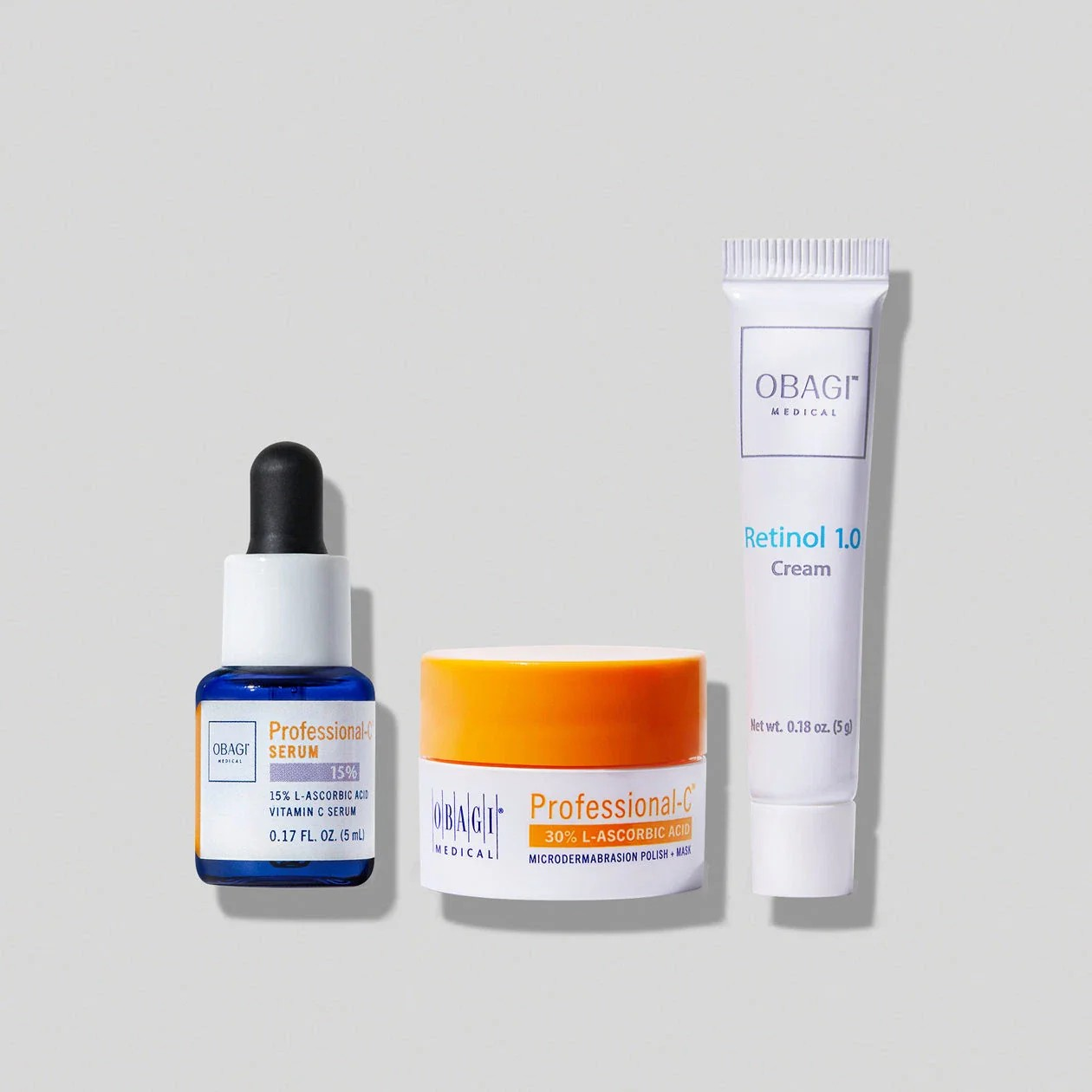 OBAGI C THE BRIGHTSIDE MINI SET - Mini Vitamin C and Retinol Skincare Set