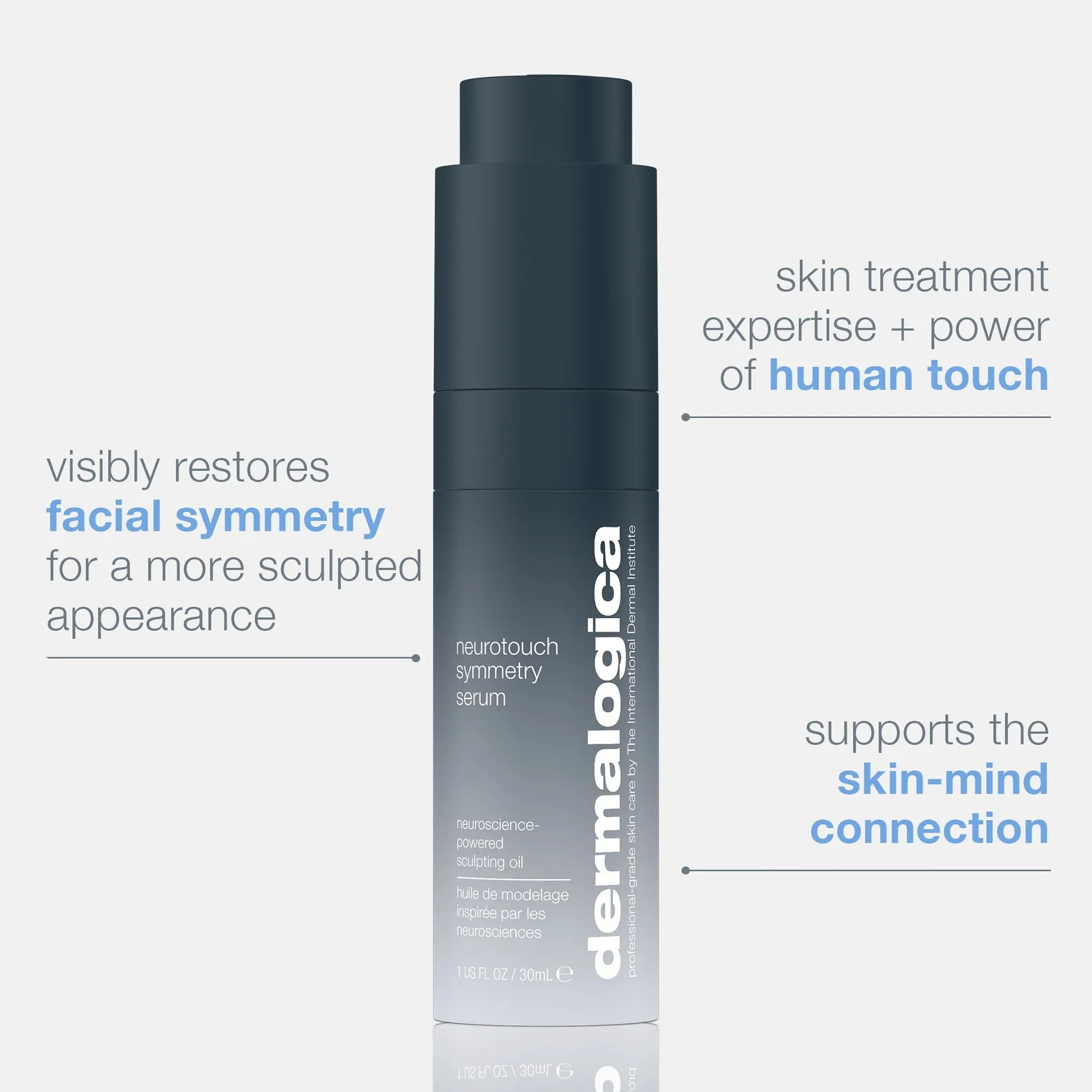 DERMALOGICA NEUROTOUCH SYMMETRY SERUM - visibly lifts + sculpts