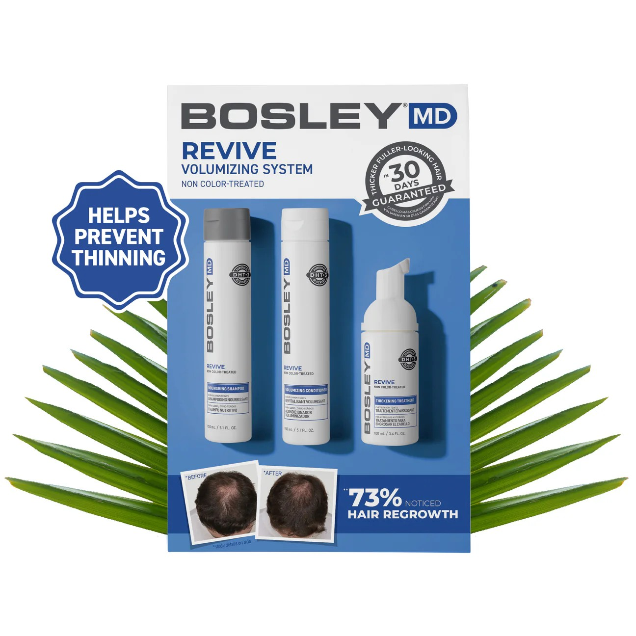 BOSLEY MD Revive Non Color-Treated Hair 30 Day Kit