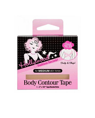 HOLLYWOOD FASHION SECRETS BODY CONTOUR TAPE, MEDIUM