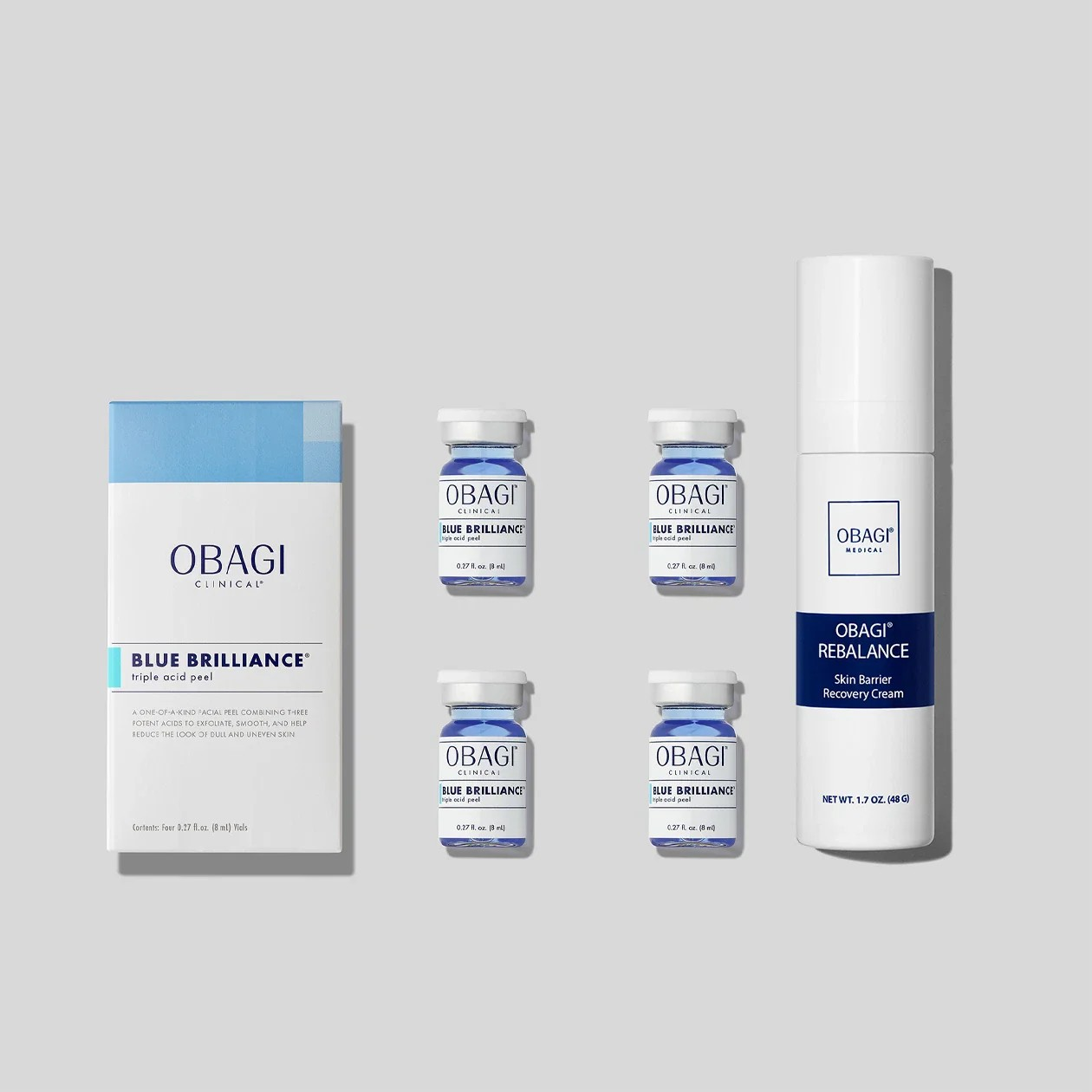 OBAGI PEEL & PROTECT SET At-Home Facial Chemical Peel Set