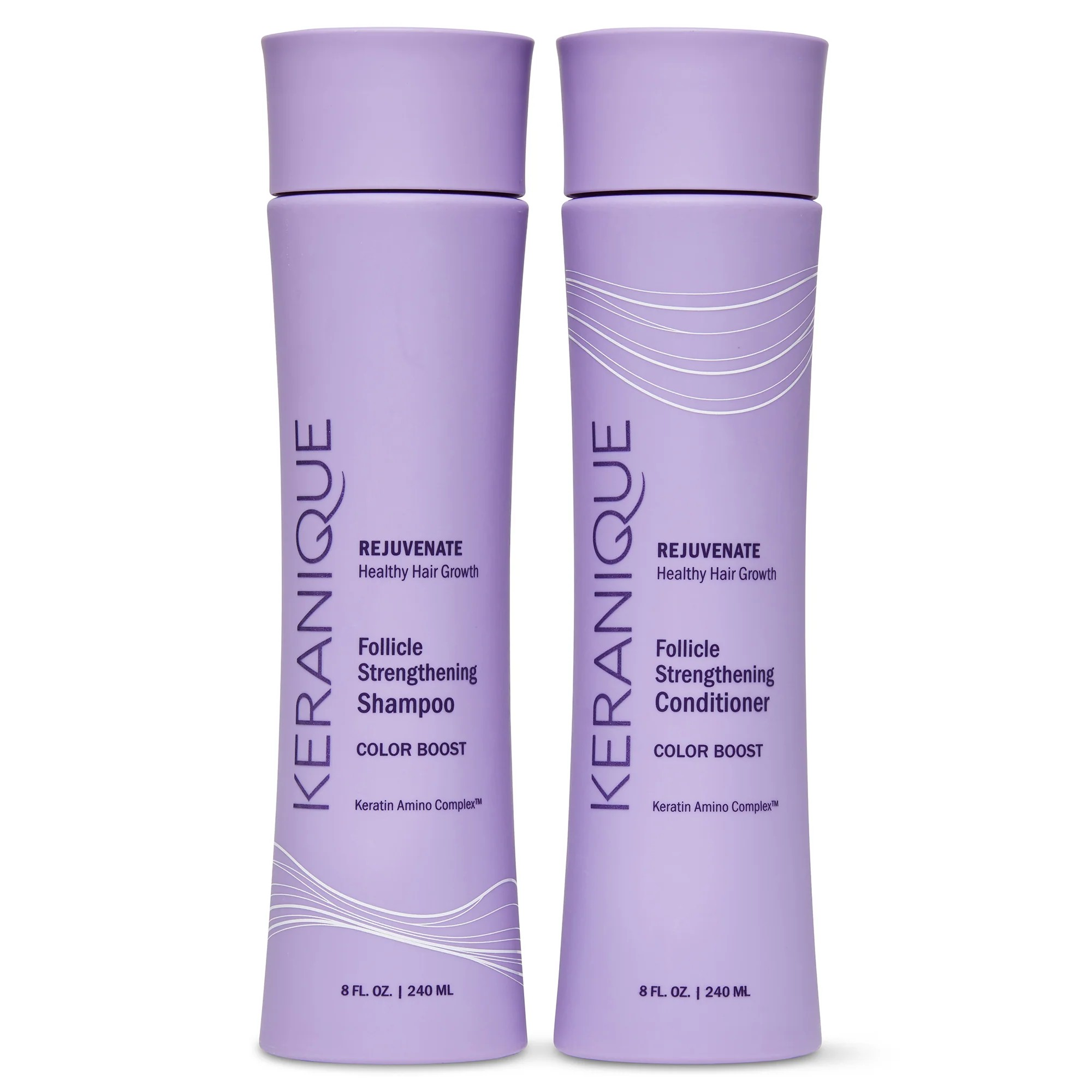 KERANIQUE COLOR BOOST FOLLICLE STRENGTHENING SHAMPOO & CONDITIONER SET