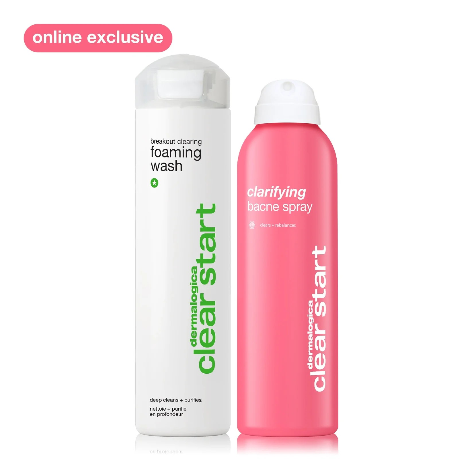 DERMALOGICA BODY ACNE DUO (2 FULL-SIZE) - treats and prevents body breakouts