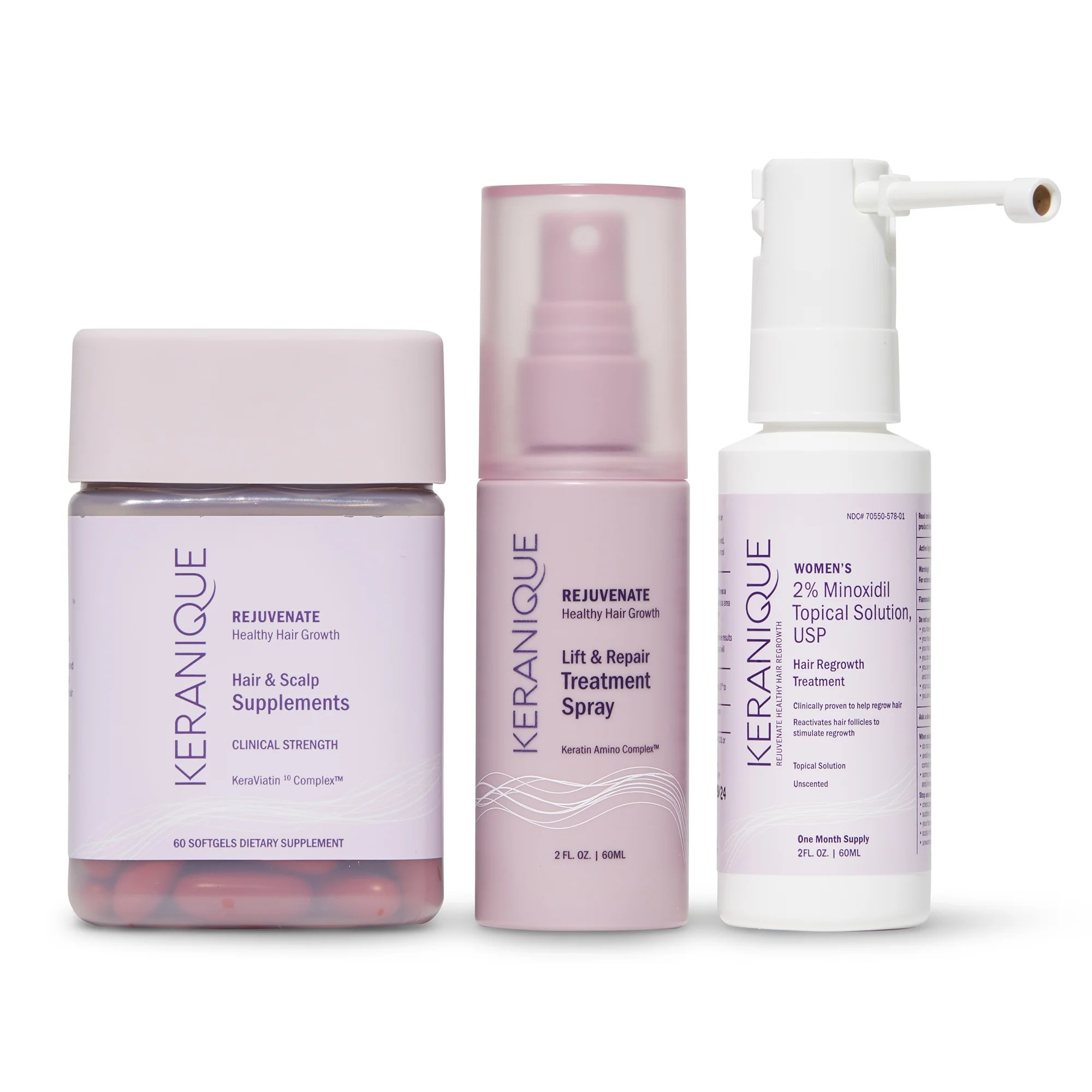 KERANIQUE THE LOVE YOUR HAIR REGROWTH SYSTEM