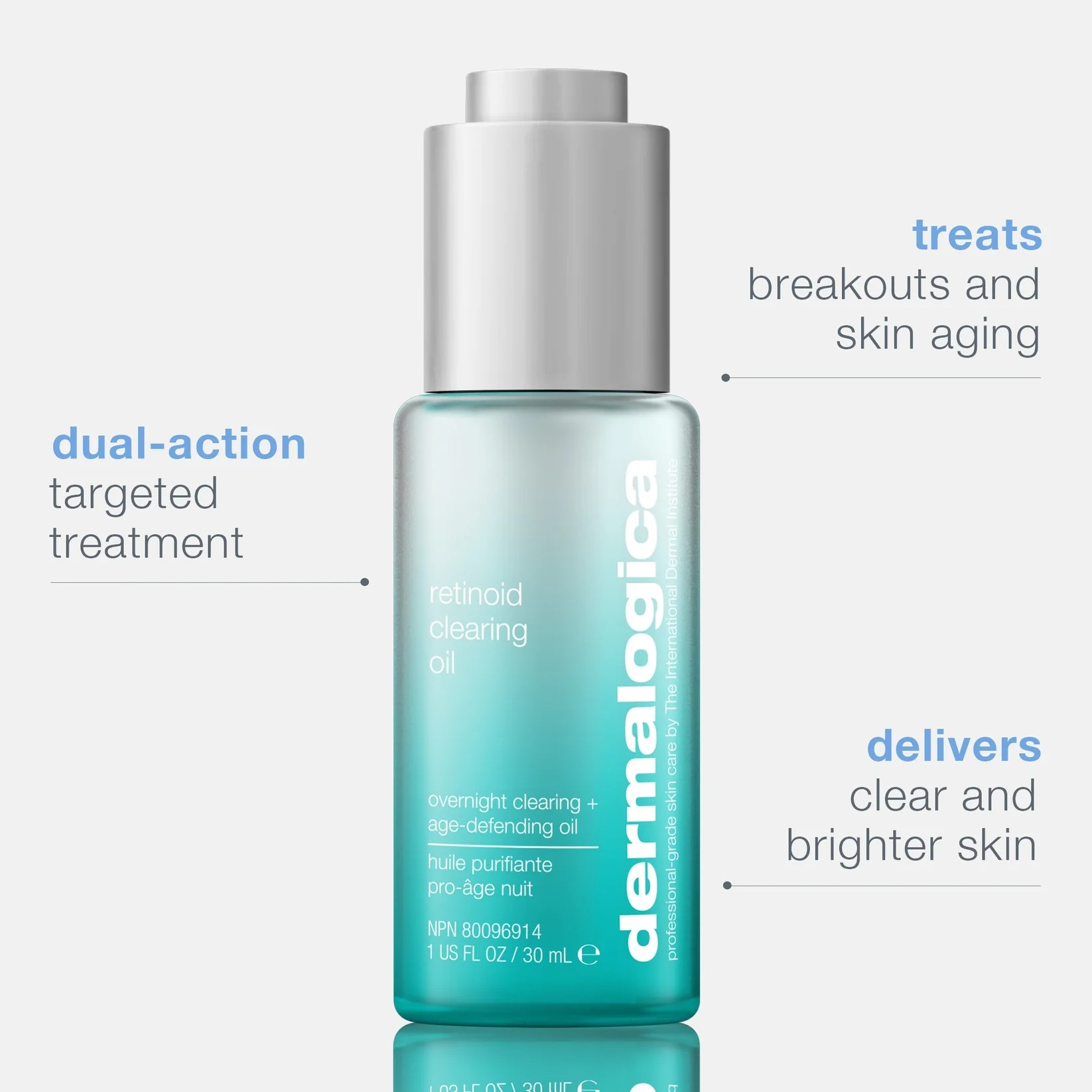 DERMALOGICA RETINOID ACNE CLEARING OIL - reduces fine lines and wrinkles